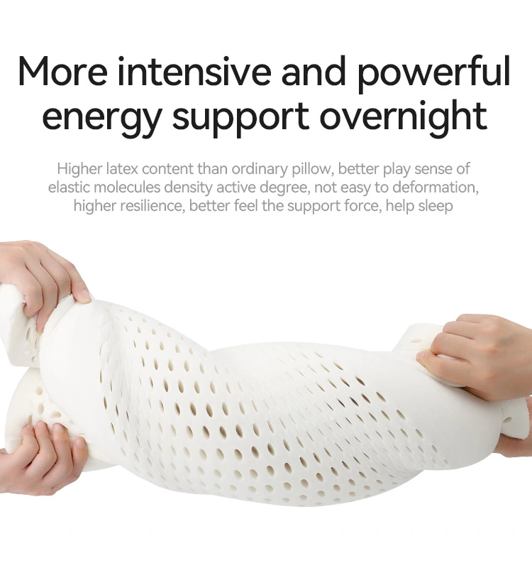 Neck Support Latex Ergonomic Pillow